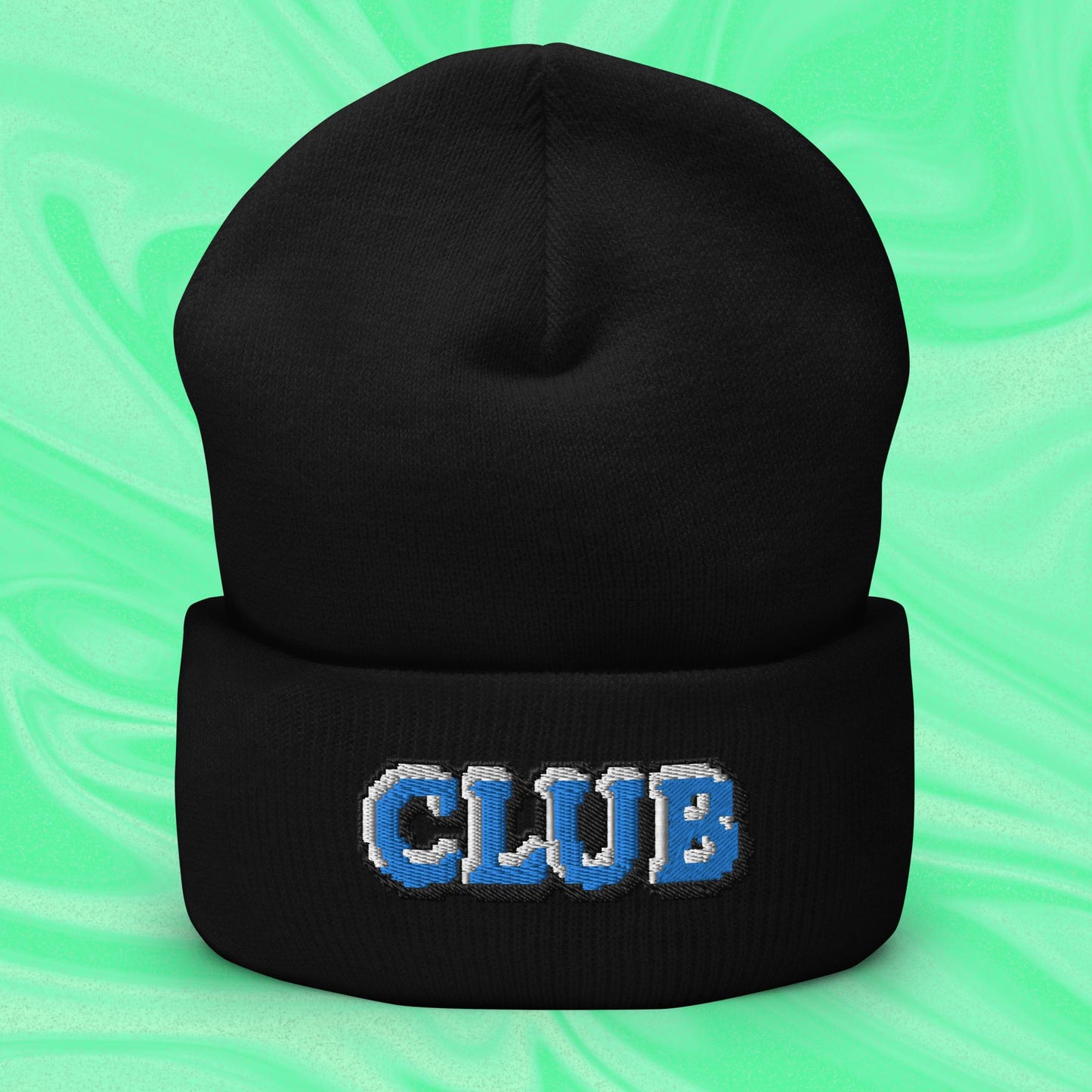 BCC PIXEL "CLUB" BLUE BEANIE