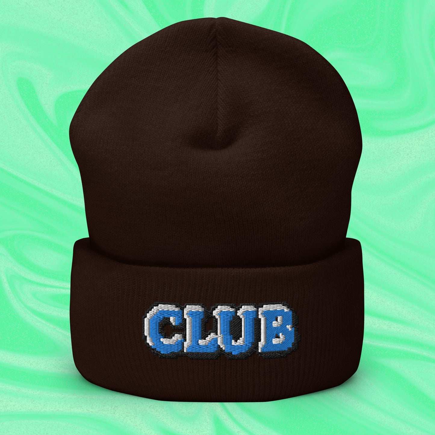 BCC PIXEL "CLUB" BLUE BEANIE