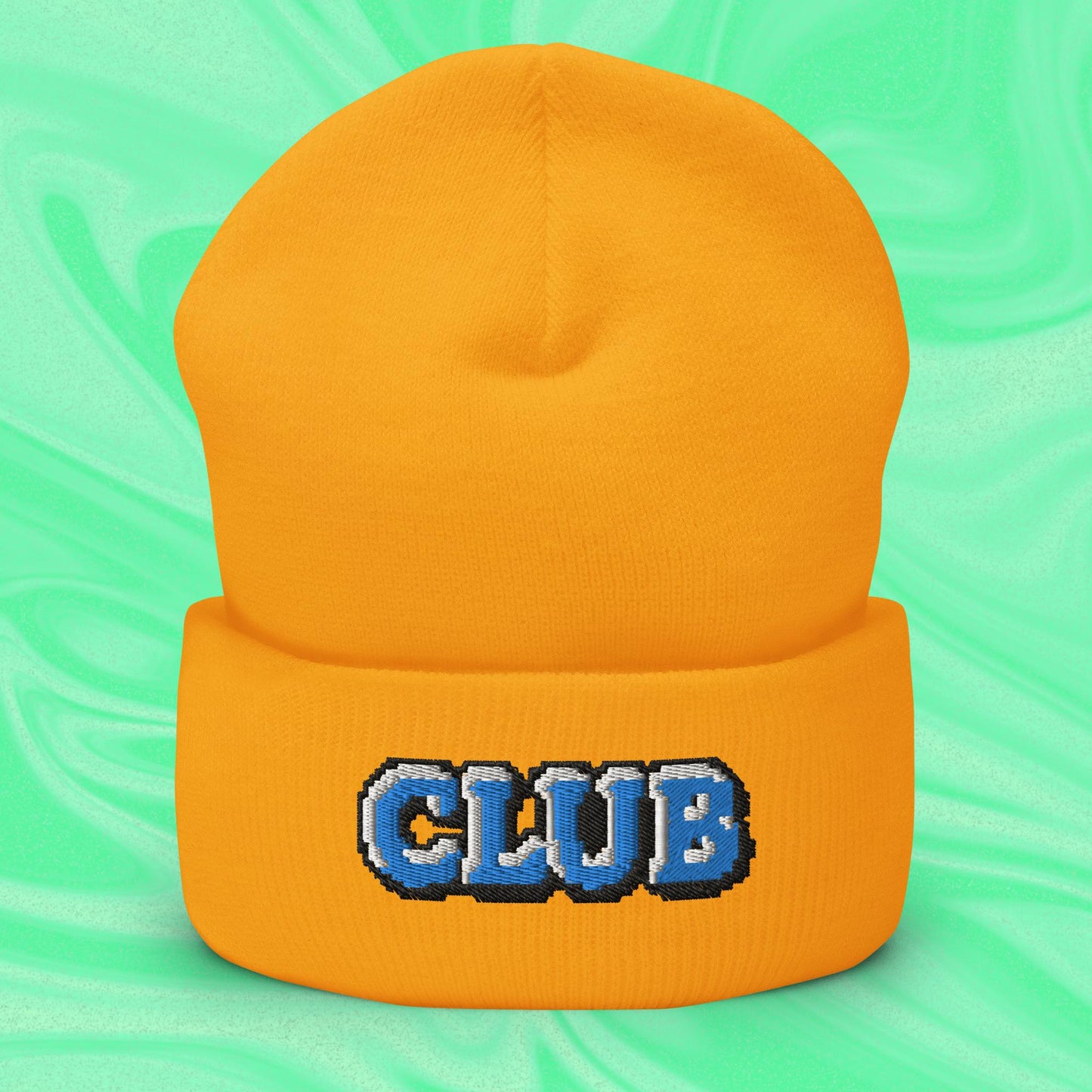 BCC PIXEL "CLUB" BLUE BEANIE